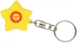 Promotional Key Chains: Star Light Keychains